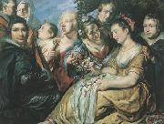 The Artist with the Van Noort Family (MK01) Peter Paul Rubens